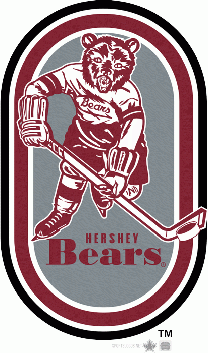 Hershey Bears 1988 89-2000 01 Primary Logo iron on transfers for clothing